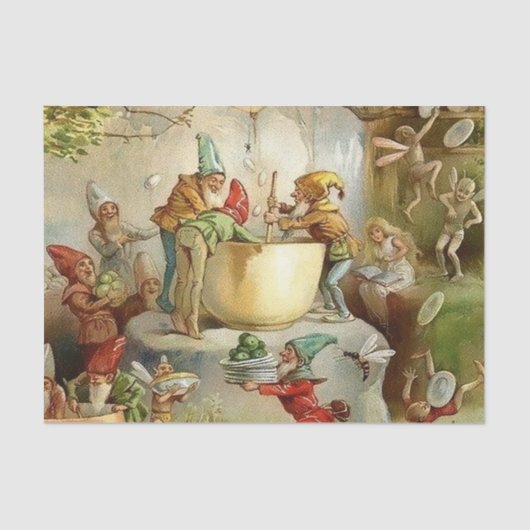 Eビクトリアン S Hardyの「妖精」 薄葉紙 (正面)