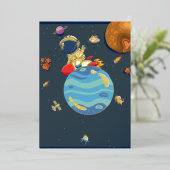 eブックコスミケのステッカー 箔招待状 (立ち正面)