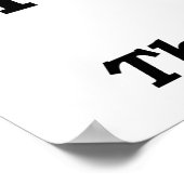 Eポスターの前に'I'を入おもしろいれる ポスター (角)