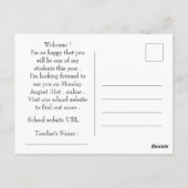 Eポストカード学へようこそ ポストカード (裏面)