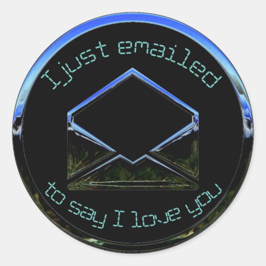 Eメールで愛してる ラウンドシール (正面)