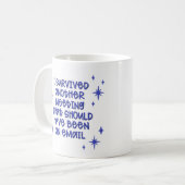 Eメールの皮肉なマグするべきだった会議 コーヒーマグカップ (正面左)