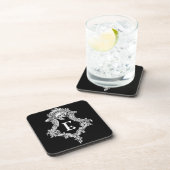 Eモノグラムの後頭部 コースター (右側)