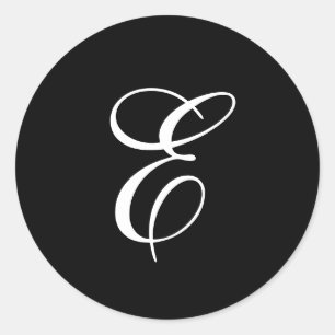 Eモノグラムシール ラウンドシール