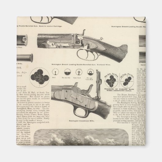 Eレミントン&サンズ マグネット (正面)