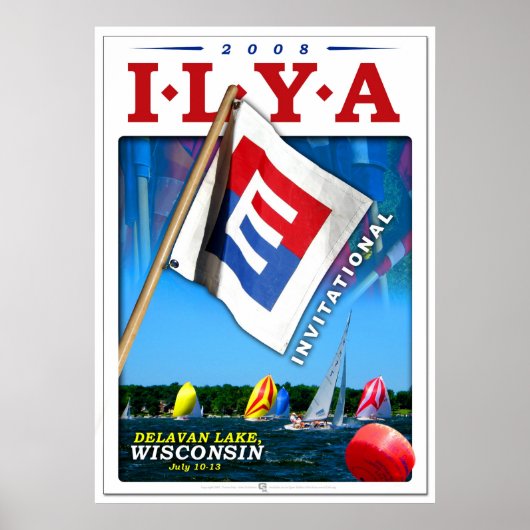 Eレース2008クリーンプリント ポスター (正面)