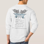 E及びE伝達 Tシャツ (裏面)