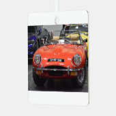 e型ジャガーオーナメント メタルオーナメント (正面左)