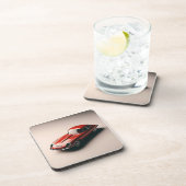 E型ジャガークーペ（赤） コースター (右側)