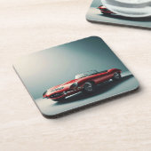 E型ジャガー兌換（赤） コースター (左側)