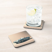 E型ジャガー兌換（青） コースター (右側)