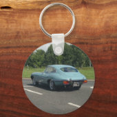 E型ジャグクーペ キーホルダー (正面)