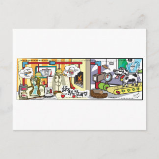 E対B – 日付はうまくいっていたハガキ ポストカード