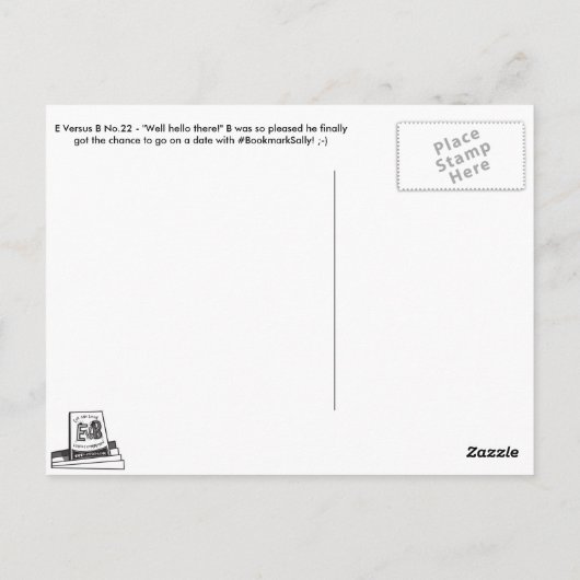 E対B - No.22ハローハガキ ポストカード (裏面)