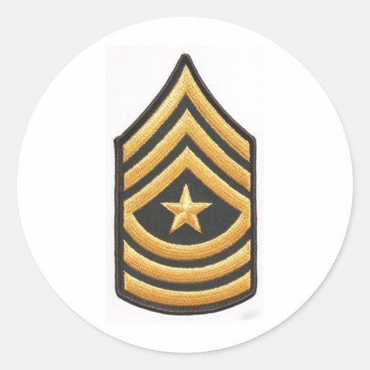 E専攻の-9巡査部長 ラウンドシール (正面)