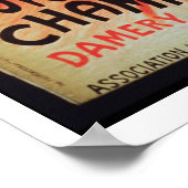 E広告ダメリーよりポスターの「Pur Champagne」 ポスター (角)