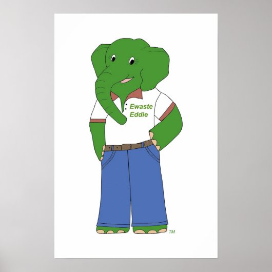 E廃棄物エディ ポスター (正面)