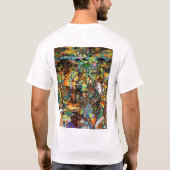E橋脚のTシャツ Tシャツ (裏面)
