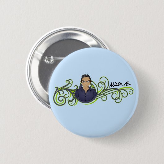 "E氏"ボタン 缶バッジ (正面&裏面)