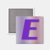 E紫モノグラム マグネット (正面/裏面)