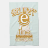 E英静か語音韻規則 キッチンタオル (縦)