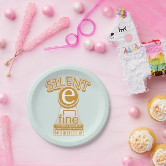 E英静か語音韻規則 ペーパープレート (パーティー)