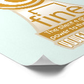 E英静か語音韻規則 ポスター (角)