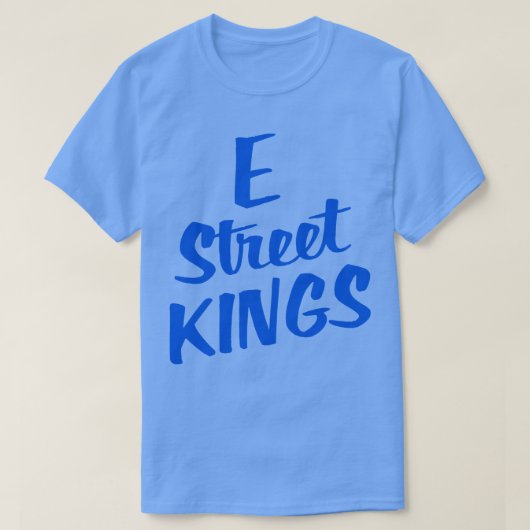 E通りキングスソフトボールチーム Tシャツ (デザイン正面)