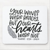 E14コンピュータマウスパッドの記憶 マウスパッド (正面)