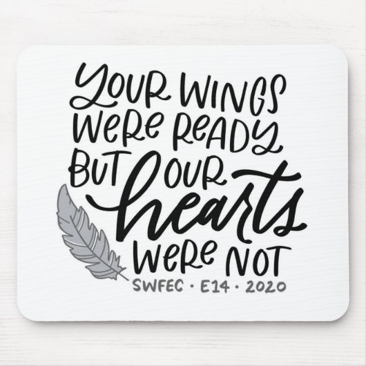 E14コンピュータマウスパッドの記憶 マウスパッド (正面)