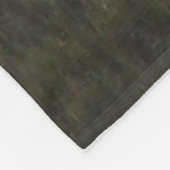 E14ブルエルクシルエットホーンオンザホライズン フリースブランケット (角)