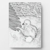 E14大切はEGGBERT2でオジーの羽を取る フォトプラーク (正面)