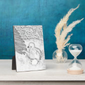 E14大切はEGGBERT2でオジーの羽を取る フォトプラーク (側面)