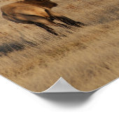 E1 ヤングブルエルクの雄 ポスター (角)