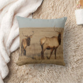 E1 Bullのオオシカ クッション (ブランケット)