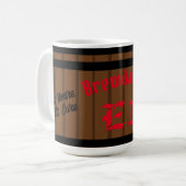 E2ブルーダッグズバレルマグ コーヒーマグカップ (正面左)