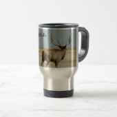 E21ブルエルクチャレンジャー トラベルマグ (正面右)