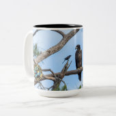 E21 & Peskyフレンドコーヒーマグ ツートーンマグカップ (正面左)