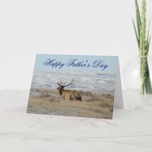 E22ブルエルクとスノーウィーヒルズ カード (正面)