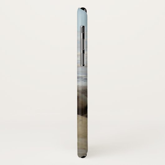 E22ブルエルクとスノーヒルズ Case-Mate iPhoneケース (裏面/左)