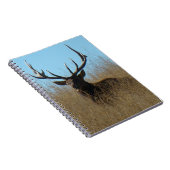 E26 大きな鹿が草むらに横たわる ノートブック (右側)