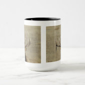 E29ブルエルクヘッドショット マグカップ (中央)