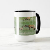 E3カウエルクとカーブ マグカップ (正面右)