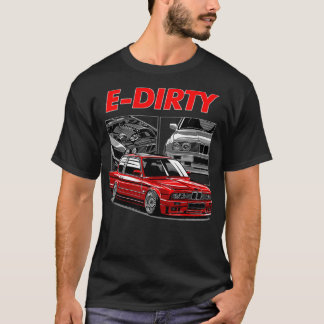 E30スタントターボユーロカー Tシャツ