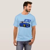 E30獣及び美しい Tシャツ (正面フル)
