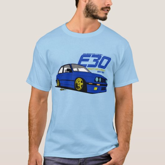 E30獣及び美しい Tシャツ (正面)