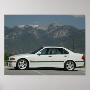 E36 M3のセダン ポスター
