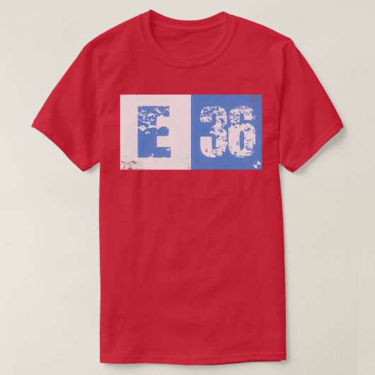 E36 Tシャツ (デザイン正面)