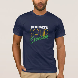 E3 - 教育し、装備させ、関与する Tシャツ