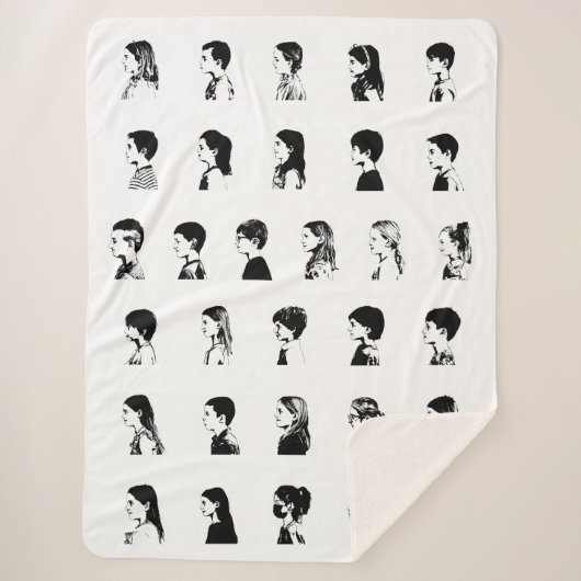 E4クラスルーム毛布 シェルパブランケット (正面)